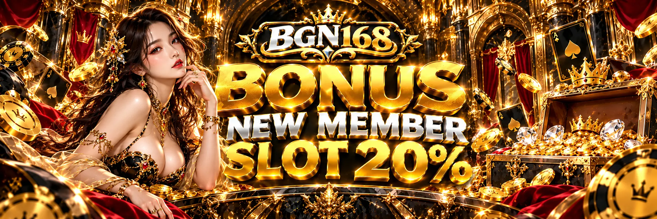 BGN168 BONUS NEW MEMBER 20%